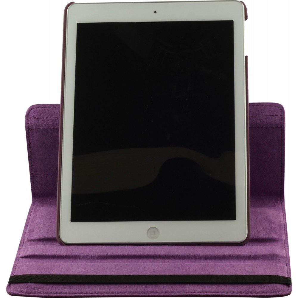 Etui cuir iPad Pro 12.9" (6e gén/2022, 5e gén/2021, 4e gén/2020, 3e gén/2018) - Premium Flip 360 - Violet