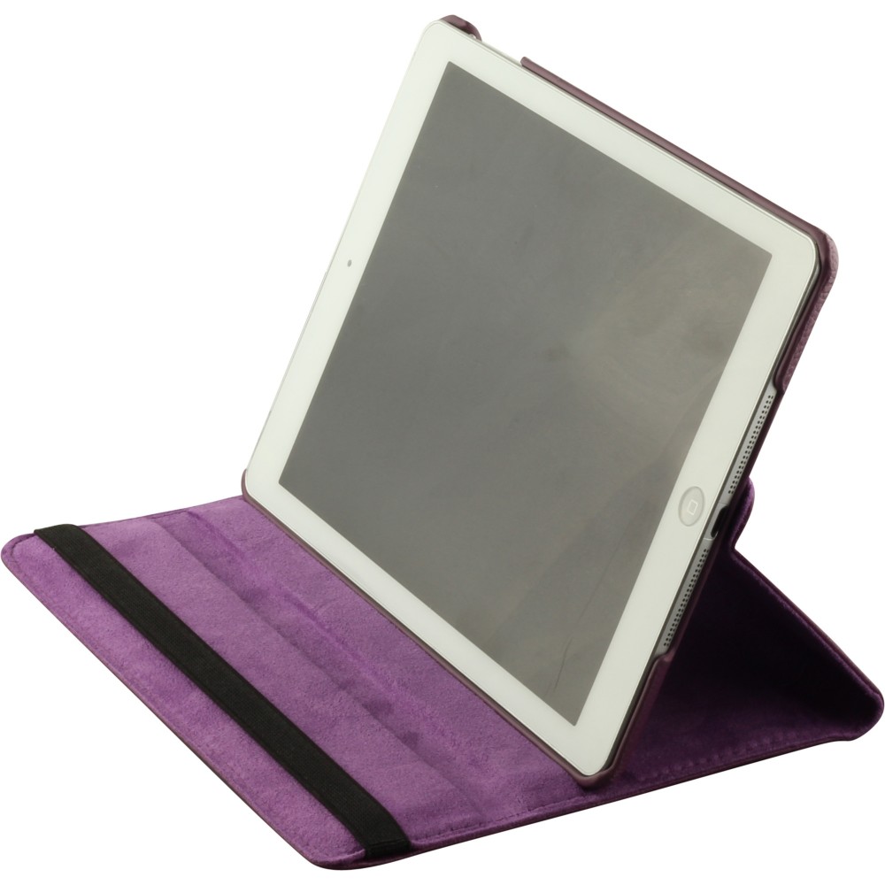 Etui cuir iPad Pro 11" (4e gén/2022, 3e gén/2021, 2e gén/2020) - Premium Flip 360 - Violet
