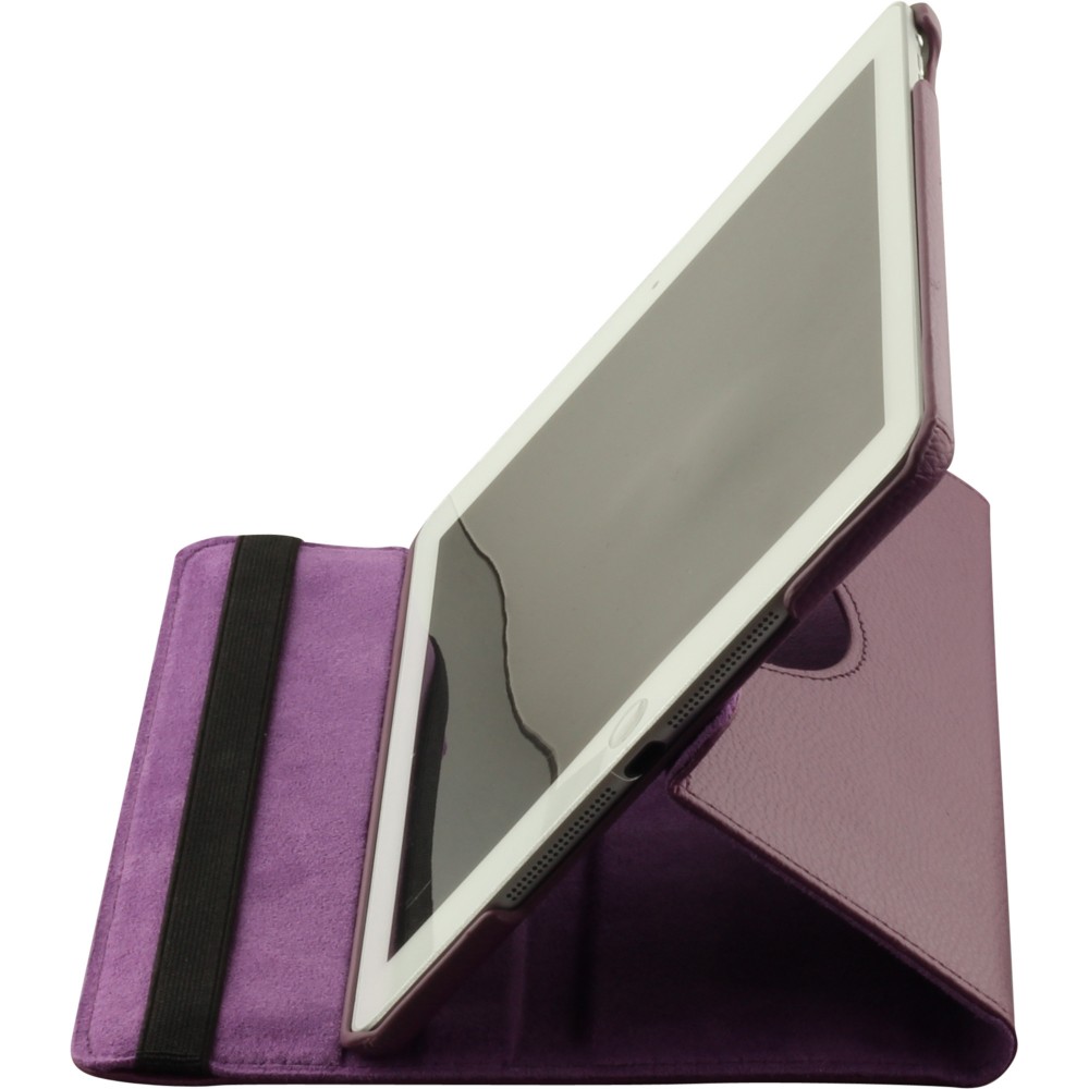 Etui cuir iPad Pro 11" (4e gén/2022, 3e gén/2021, 2e gén/2020) - Premium Flip 360 - Violet