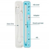 Schutzcase Aufbewahrungsbox Apple Pencil 1 & 2 liquid silicone weisses Interieur