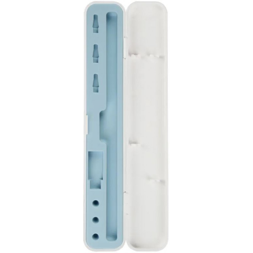 Schutzcase Aufbewahrungsbox Apple Pencil 1 & 2 liquid silicone blaues Interieur