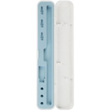 Schutzcase Aufbewahrungsbox Apple Pencil 1 & 2 liquid silicone blaues Interieur