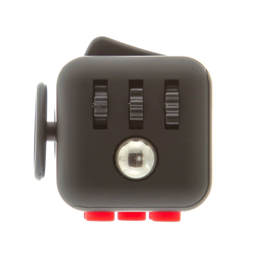 Fidget Cube Jouet Anti-Stress dé avec 6 fonctions anti-stress - Noir