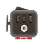 Fidget Cube Anti-Stress Spielzeug Würfel mit 6 Funktionen zum Stressabbau - Schwarz