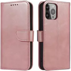 Fourre Samsung Galaxy S25+ - Flip cuir avec rabat magn&eacute;tique - Rose