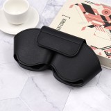 Fourre AirPods Max - Etui de transport en similicuir - Noir