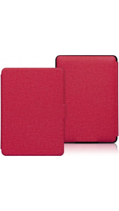 Coque Kindle Paperwhite 1 / 2 / 3 - Cuir synthétique hard-shell ultra fin  et léger - Rouge - Acheter sur PhoneLook