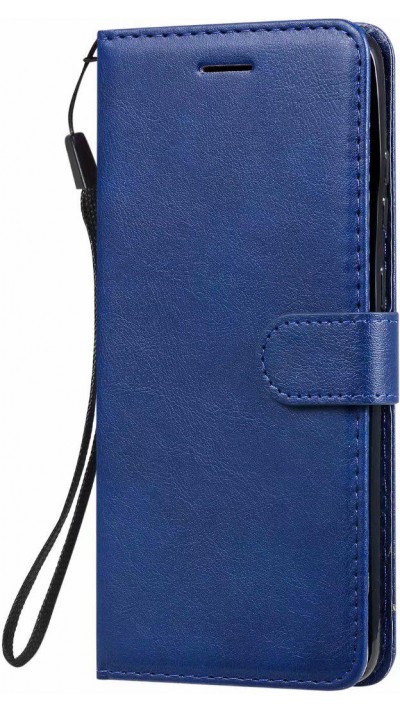 Case Hülle Samsung Galaxy A52 - Premium Flip - Dunkelblau