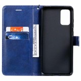 Case Hülle Samsung Galaxy A52 - Premium Flip - Dunkelblau