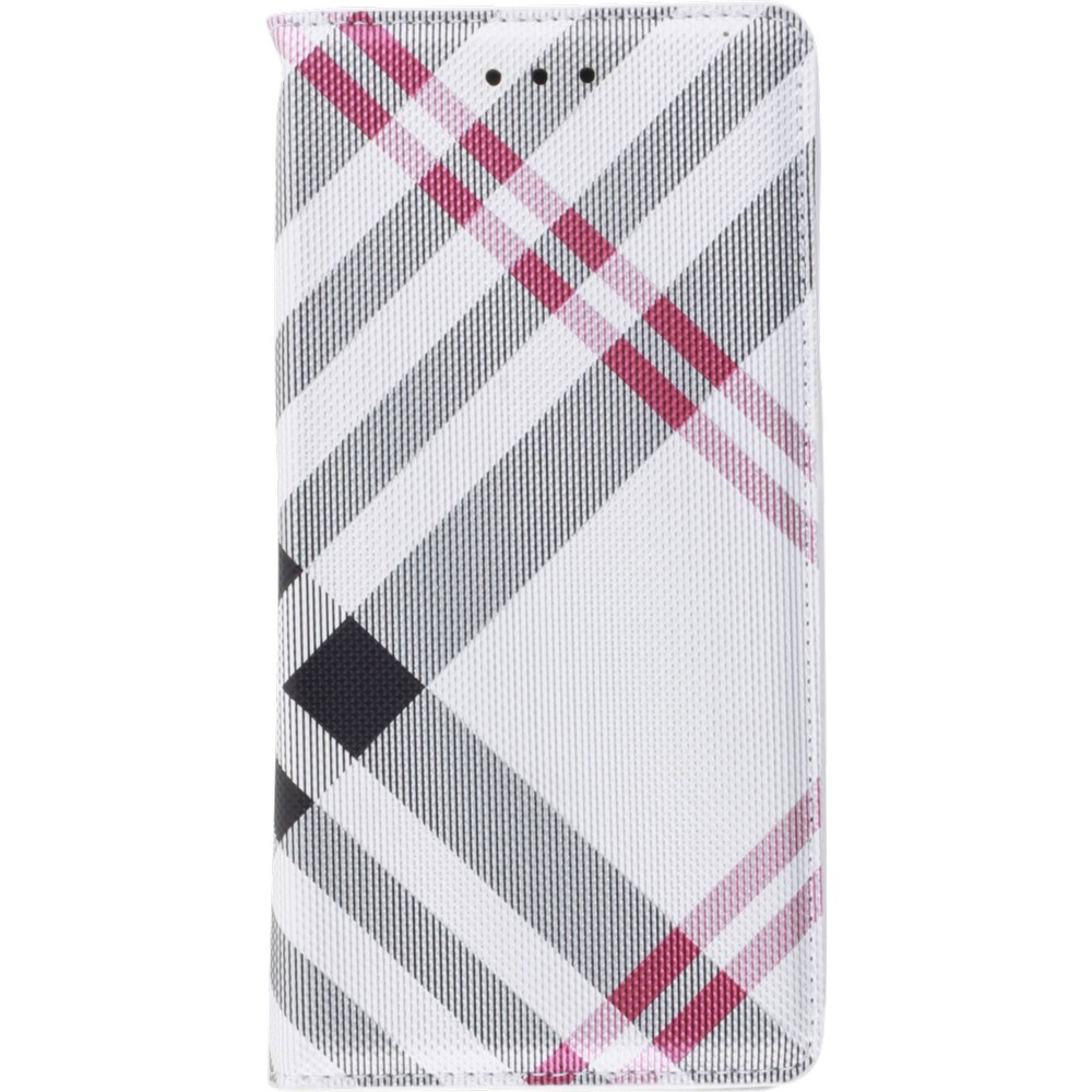 Fourre Samsung Galaxy S21 FE 5G - Flip Lines - Blanc