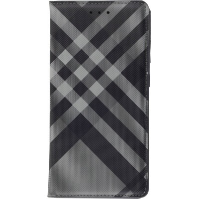 Fourre Samsung Galaxy S26 Ultra - Flip Lines - Gris
