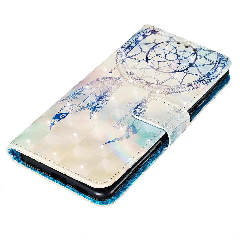 Fourre Samsung Galaxy S20+ - Flip 3D dreamcatcher - Bleu clair
