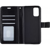 Fourre Samsung Galaxy S24 FE - Premium Flip cuir lisse porte-cartes - Noir