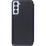 Hülle Samsung Galaxy S21 5G - Clear View Cover - Schwarz