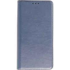 Fourre Samsung Galaxy S23 Ultra - Flip Shierre Shann cuir véritable - Bleu