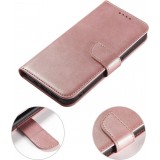 Fourre Samsung Galaxy S25+ - Flip cuir avec rabat magnétique - Rose