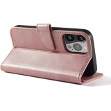 Fourre Samsung Galaxy S25+ - Flip cuir avec rabat magnétique - Rose