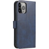Fourre Samsung Galaxy S25 Ultra - Flip cuir avec rabat magnétique - Bleu foncé