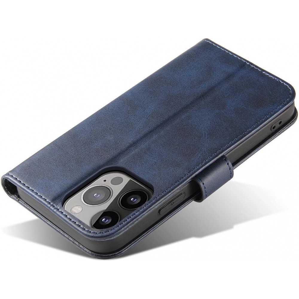 Fourre Samsung Galaxy S25 Ultra - Flip cuir avec rabat magnétique - Bleu foncé