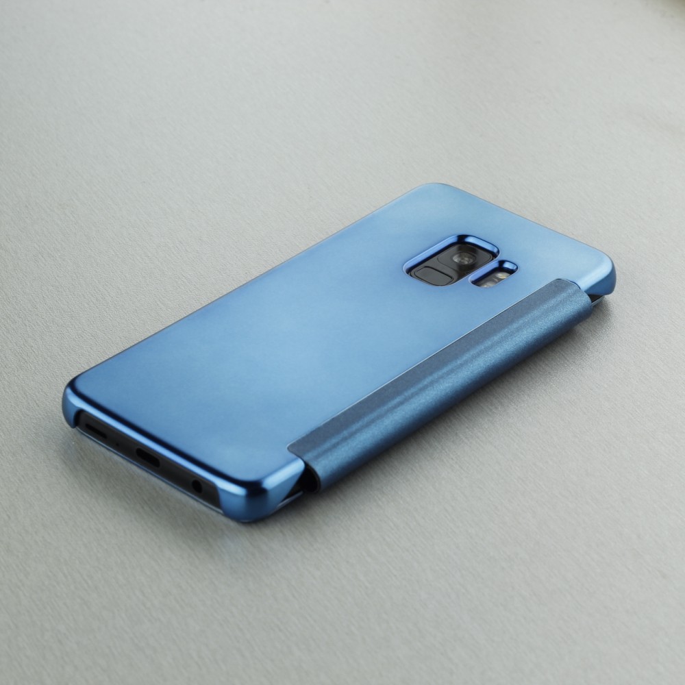 Hülle Samsung Galaxy S9 - Clear View Cover - Hellblau