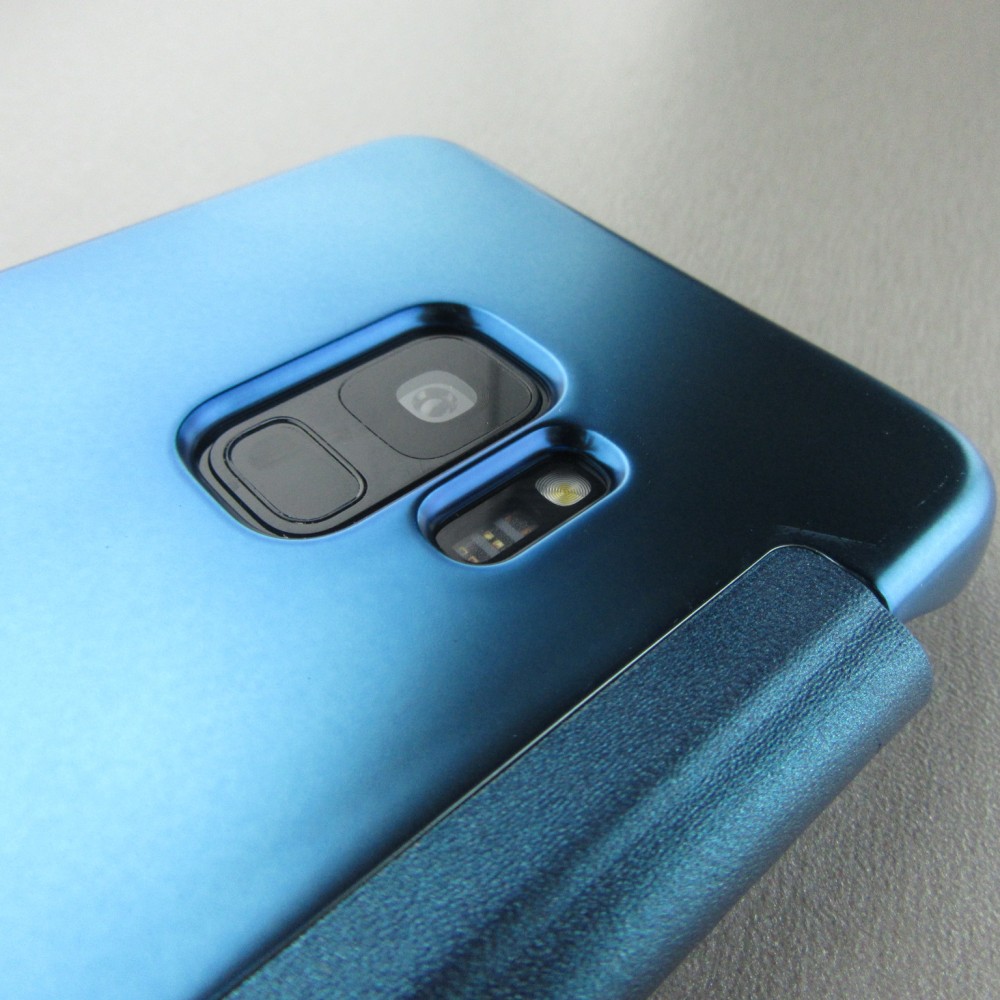 Hülle Samsung Galaxy S10 - Clear View Cover - Hellblau