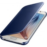 Hülle Samsung Galaxy S7 - Clear View Cover dunkelblau