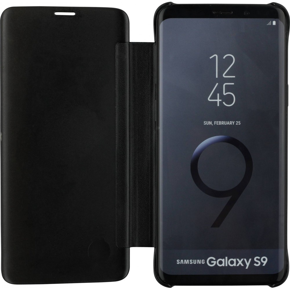 Hülle Samsung Galaxy S10 - Clear View Cover - Schwarz