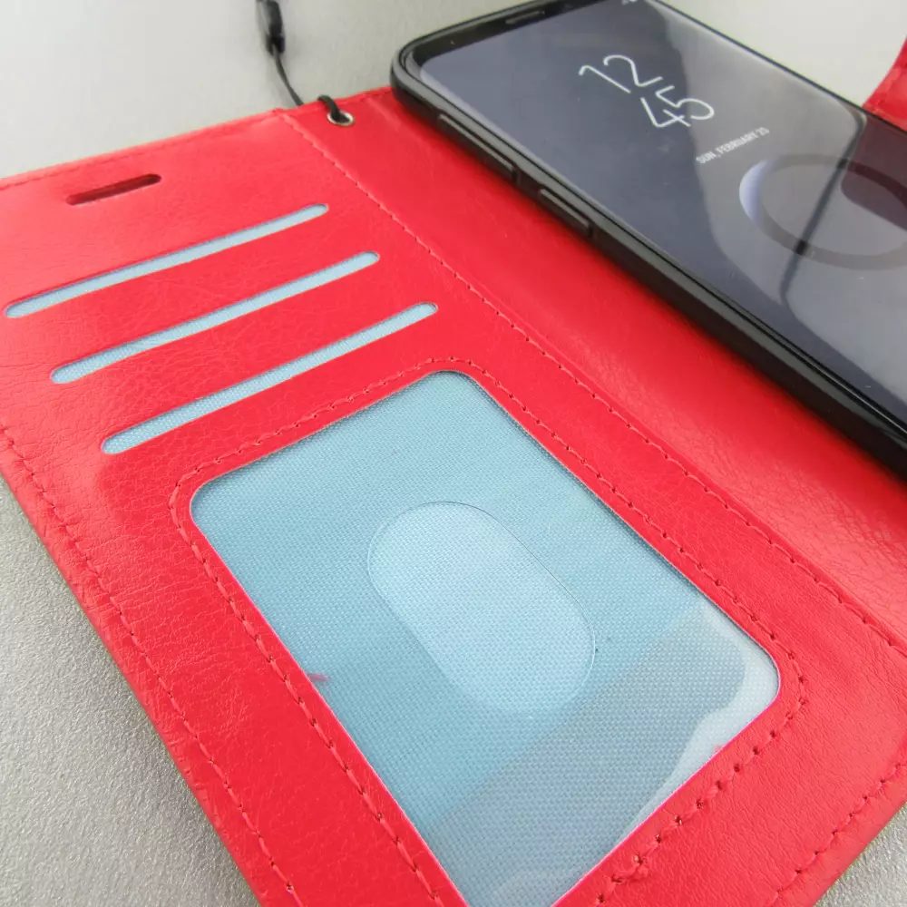 Fourre Samsung Galaxy S9 - Premium Flip - Rouge