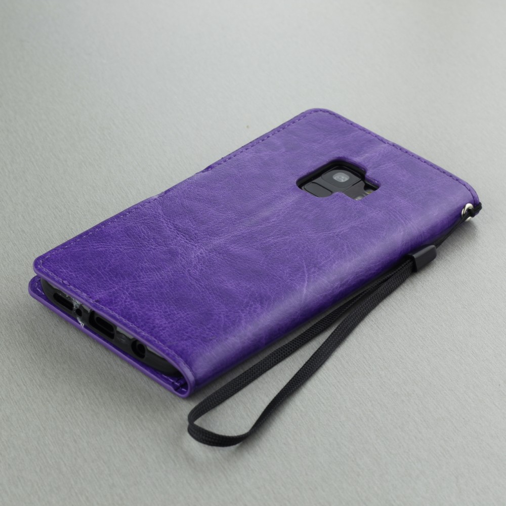 Hülle Samsung Galaxy S10 - Premium Flip - Violett