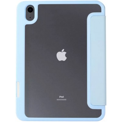 Fourre iPad mini 6 (8.3"/2021) - Coque antichoc ultra-fin avec dos transparent - Bleu clair