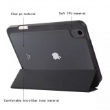 Fourre iPad mini 6 (8.3"/2021) - Coque antichoc ultra-fin avec dos transparent - Bleu clair