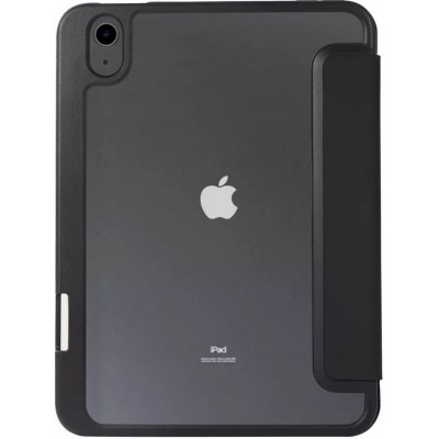 iPad mini 6 (8.3"/2021) Case Hülle - Ultra-Slim Shockproof Case mit Transparenter Rückseite - Schwarz
