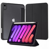 iPad mini 6 (8.3"/2021) Case Hülle - Ultra-Slim Shockproof Case mit Transparenter Rückseite - Schwarz