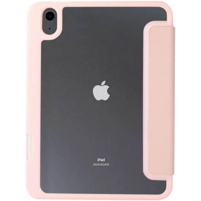 iPad mini 6 (8.3"/2021) Case Hülle - Ultra-Slim Shockproof Case mit Transparenter Rückseite - Rosa