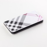 Fourre iPhone 14 Pro Max - Flip Lines - Blanc