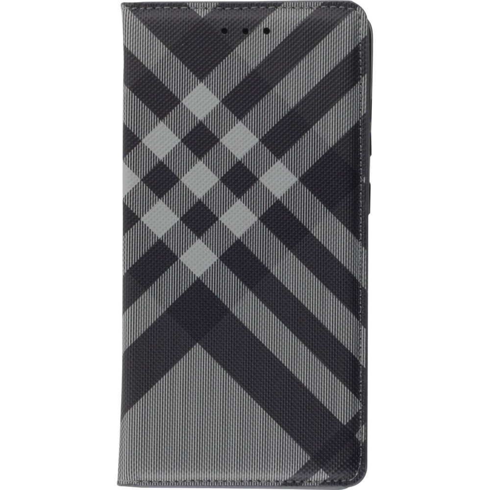 Hülle iPhone 13 mini - Flip Lines - Grau