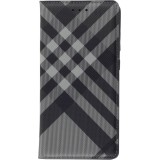 Hülle iPhone 12 / 12 Pro - Flip Lines - Grau