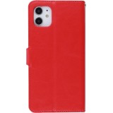 Fourre iPhone 12 / 12 Pro - Premium Flip - Rouge