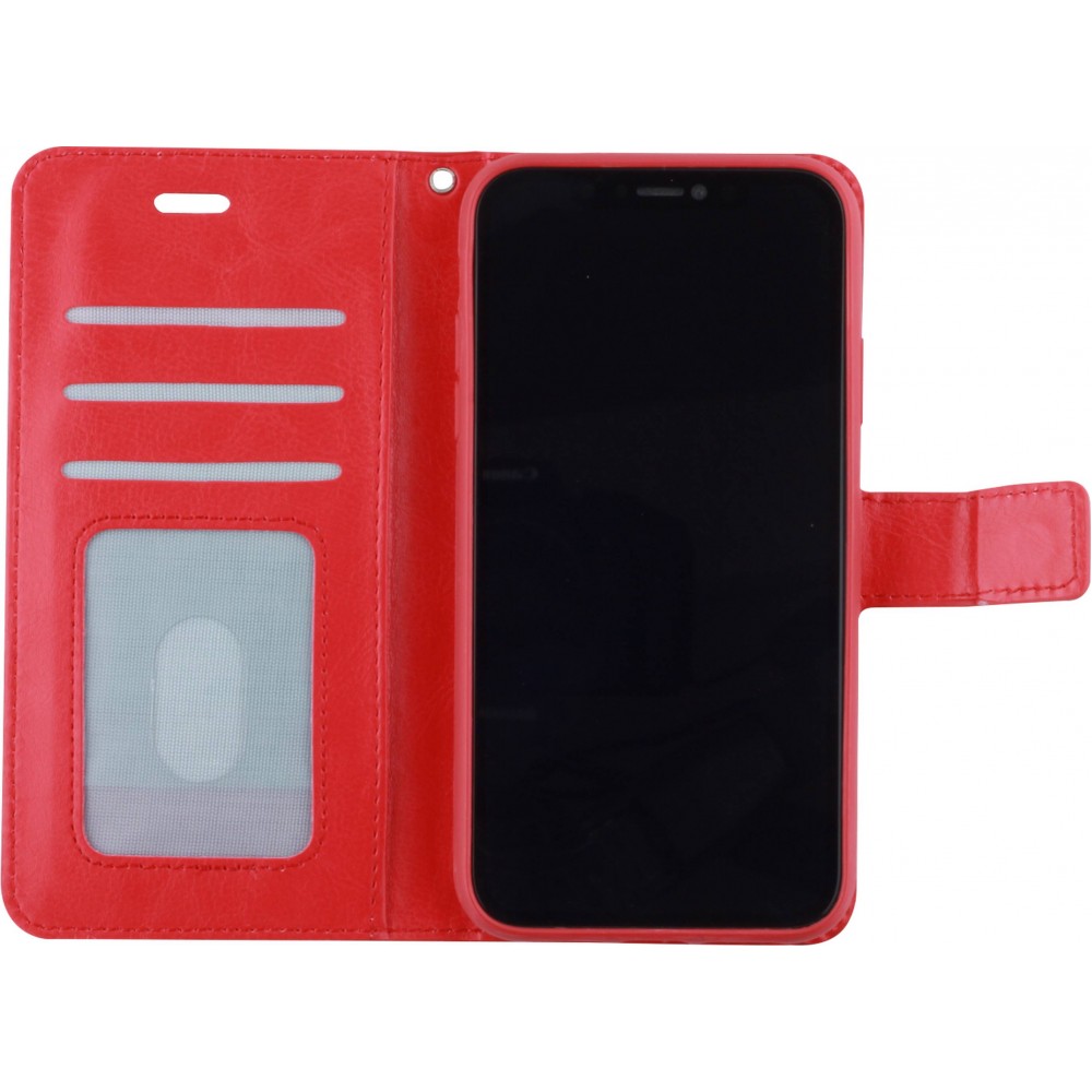 Fourre iPhone 12 / 12 Pro - Premium Flip - Rouge