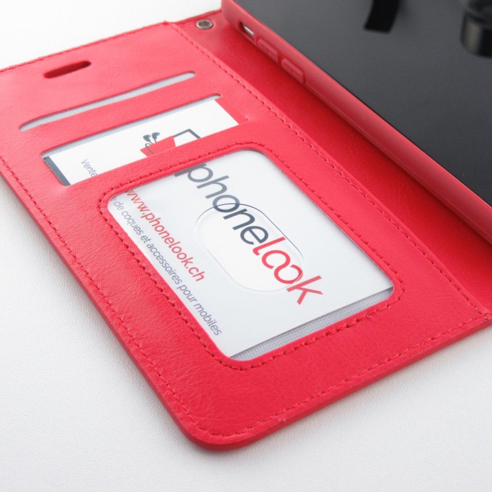 Fourre iPhone 12 / 12 Pro - Premium Flip - Rouge