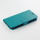 Fourre iPhone 12 / 12 Pro - Premium Flip - Turquoise