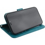 Fourre iPhone 12 Pro Max - Premium Flip - Turquoise