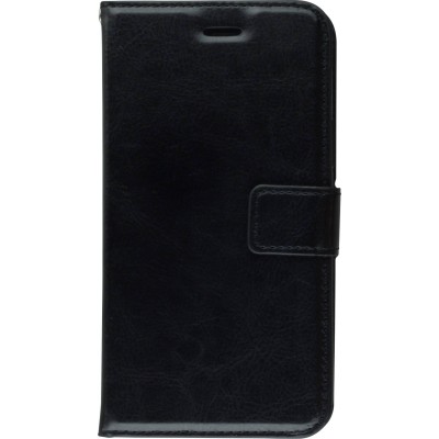 Hülle iPhone 11 Pro Max - Premium Flip Leder Tasche - Schwarz