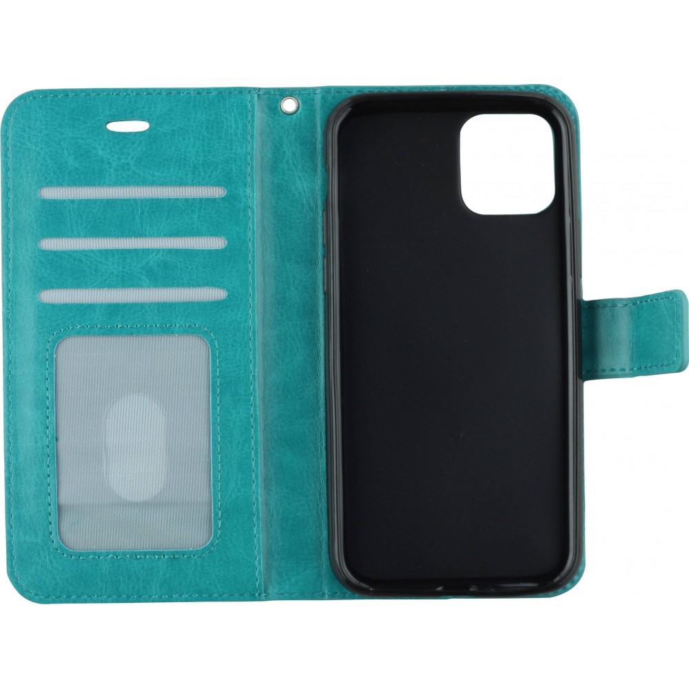 Fourre iPhone 14 Pro Max - Premium Flip - Turquoise