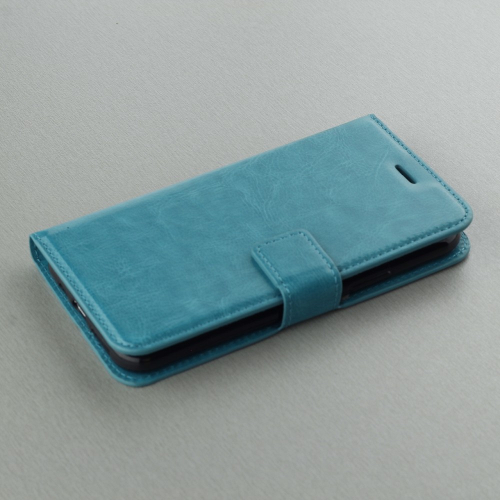 Fourre iPhone 14 Pro Max - Premium Flip - Turquoise