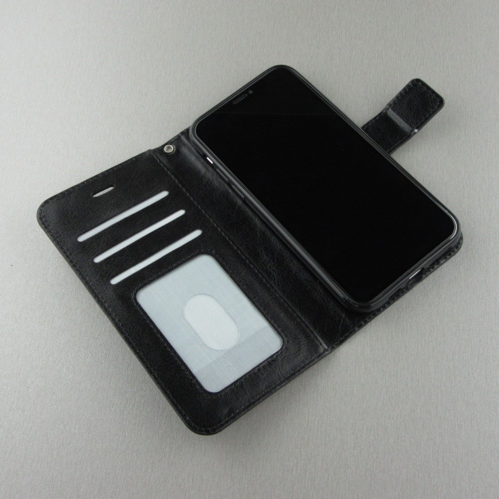 Hülle iPhone 11 Pro - Premium Flip - Schwarz