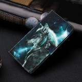 Fourre iPhone 15 - 3D Flip Wolf Universe