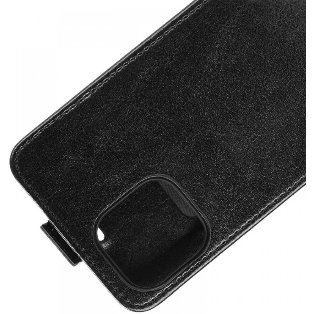 Hülle iPhone 11 - Vertikal Flip - Schwarz
