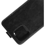 Hülle iPhone 11 - Vertikal Flip - Schwarz