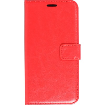 iPhone 14 Max Case Hülle - Premium Flip - Rot